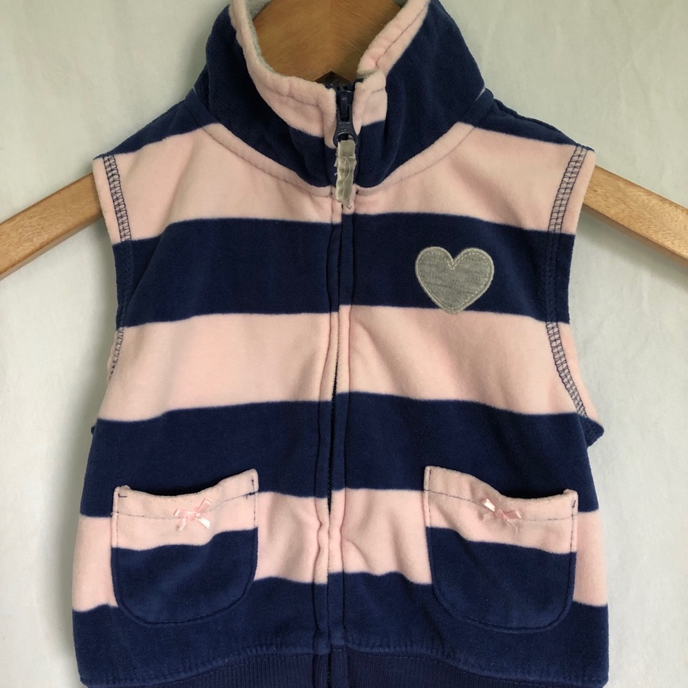 Carter’s Girl’s (24mo) Fleece Vest